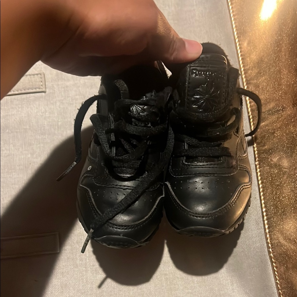 Kids Black Sneakers Reebok Sneaker